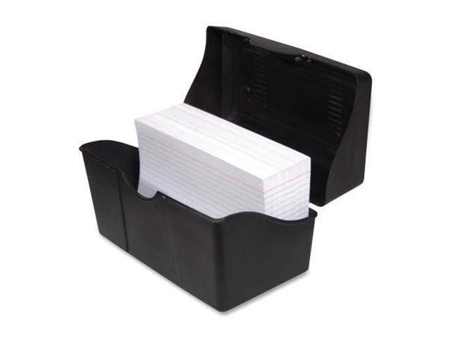 Advantus Corp. AVT45002 Index Card Holders- 4in. x6in.- Black