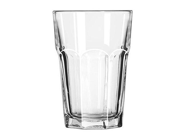 Libbey Glassware 15244 Gibraltar Beverage Glass, Duratuff, 14 oz. (Pack of 36)