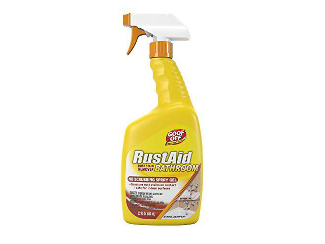 Goof Off RustAid Bathroom Rust Stain Remover 22 oz. Spray Bottle (ESX20005)