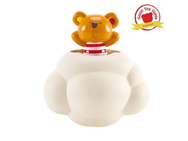 Hape Pop-Up Teddy Shower Buddy Award Winning Little Fun Baby Bath Toy for Kids