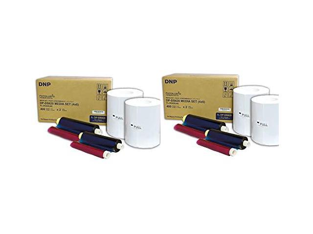 DNP 2x 4x6 Dye Sub Media for DS620A Printer 400 Prints Per Roll 2 Piece - image 3