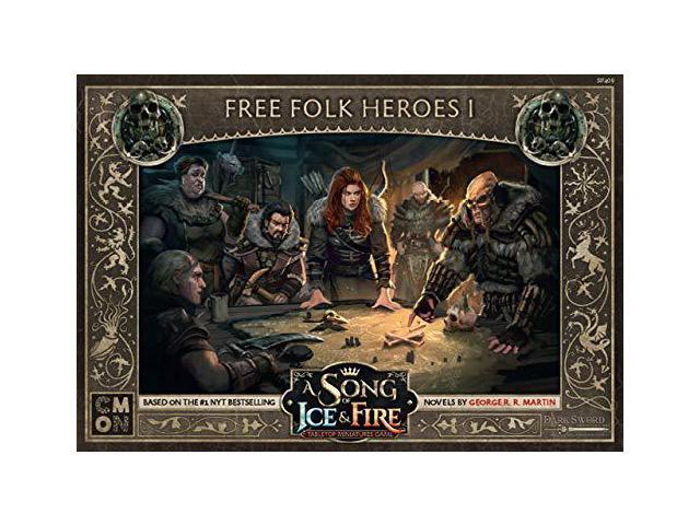A Song of Ice and Fire Tabletop Miniatures Free Folk Heroes I Box Set Strategy Game for Teens and Adults Ages 14+ 2+ Players Average...