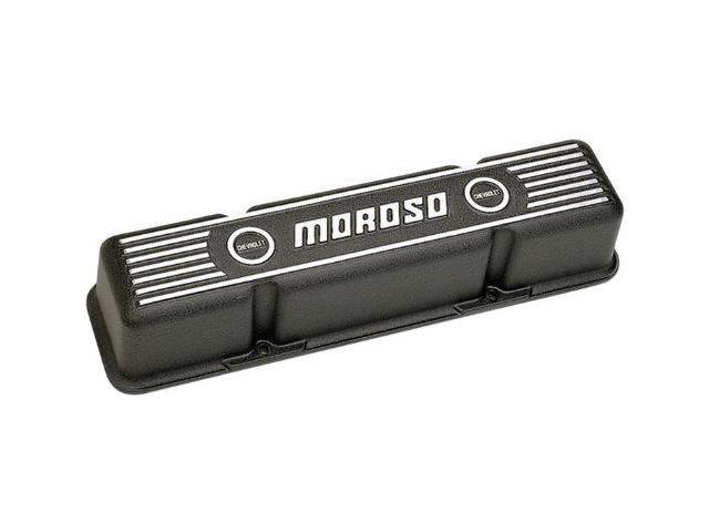Moroso 68411 Valve Cover/Sbc/Blk W/Logo