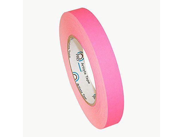 Pro Tapes Pro-Artist-Neon Fluorescent Artist / Console Tape: 3/4 in x 60 yds. (Fluorescent Pink)