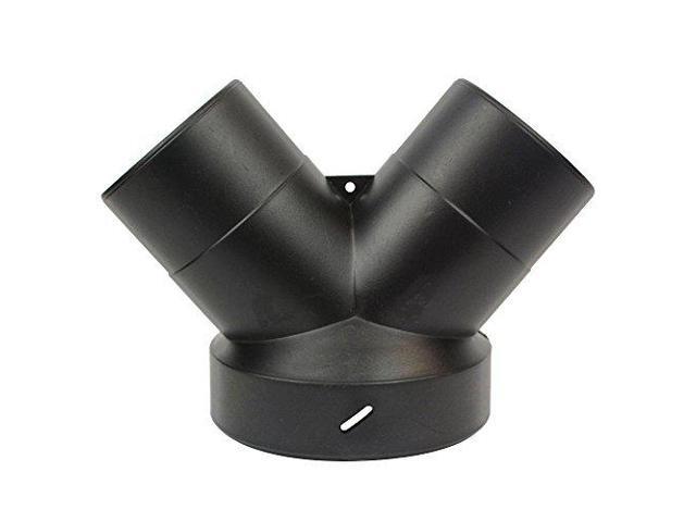 Big Horn 11603 6-Inch By 4-Inch By 4-Inch Y-Adapter Black