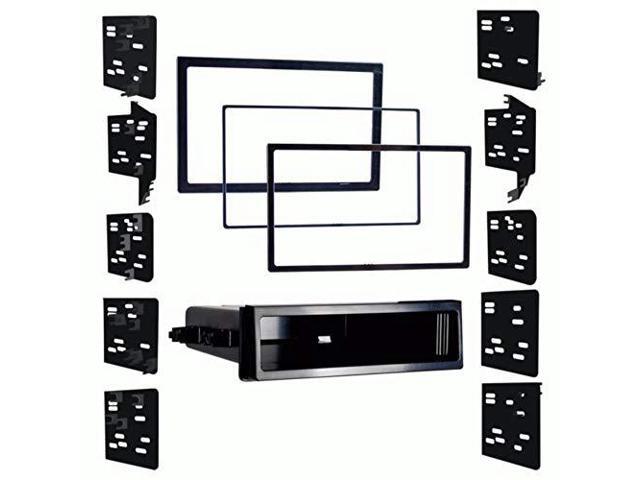 Metra - Dash Kit for Select 1984-2004 Toyota DIN DDIN - Black - image 9