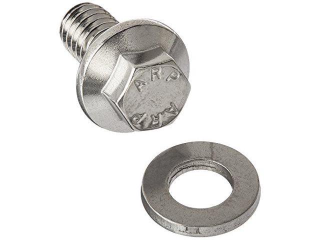ARP 4007506 Hex Style Valve Cover Bolts, Polished Stainless Steel, Package Of 14, For Select Stamped Steel Covers