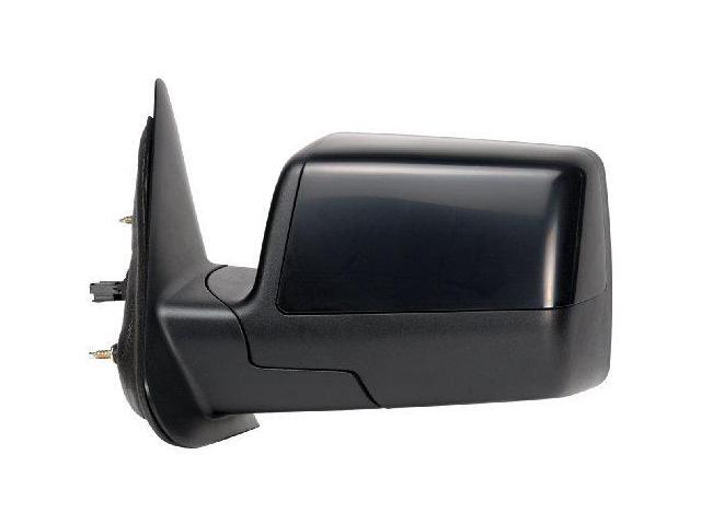 Fit System Driver Side Mirror for Ford Ranger, Textured Black, w/PTM Cover, Foldaway, Power