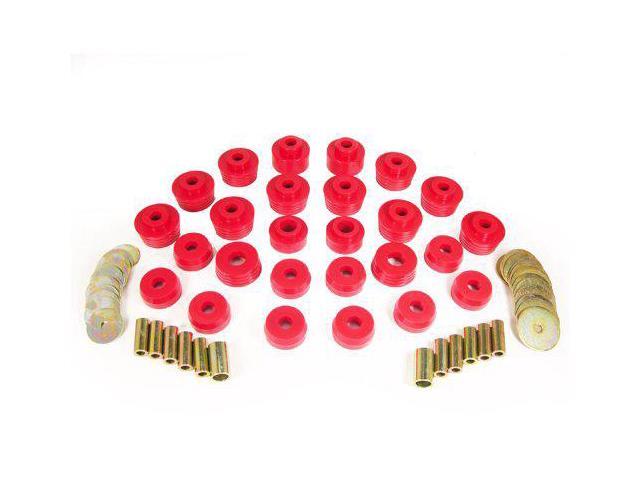 Prothane 7-132 Red Body Mount Kit