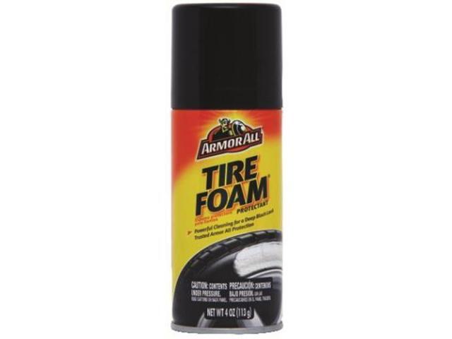 Armor All Car Tire Foam Spray Bottle, Protectant Cleaner for Cars, Truck, Motorcycle, 4 Oz, 9767