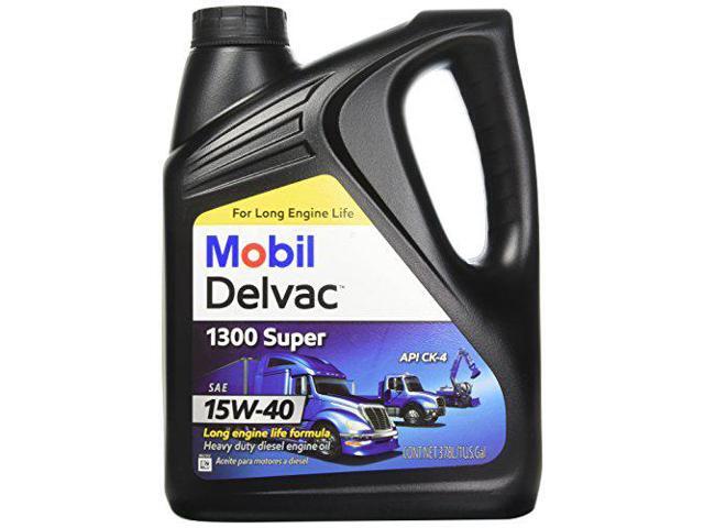 Mobil 1 112786 15W-40 Delvac 1300 Super Motor Oil - 1 Gallon
