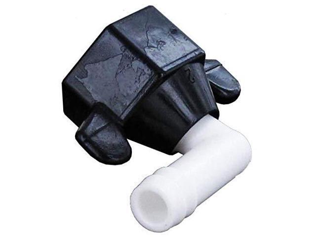 SHURFLO 244-3916 1/2' FPT X 3/8' Barb Elbow Swivel