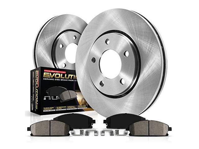 Power Stop KOE4631 Autospecialty Rear Replacement Brake Kit-OE Brake Rotors & Ceramic Brake Pads