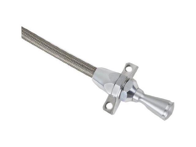 Lokar TD-3350400FM36 36' Hi-Tech Firewall Mount Transmission Dipstick for GM 350/400 Transmission