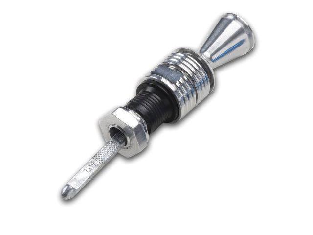 Lokar 1209124 Anchor-Tight Brite 3' Direct Mount Transmission Dipstick with Lock for Powerglide Transmission