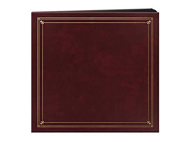 Pioneer Photo Albums 204-Pocket Post Bound Leatherette Cover Photo Album for 4 by 6-Inch Prints, Burgundy