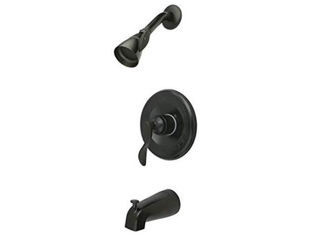 Kingston Brass KB1635DFL Single Handle Tub & Shower Faucet