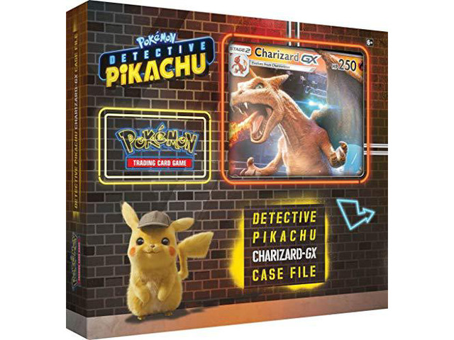 Pokemon TCG: Detective Pikachu Charizard-Gx Case File, Multicolor Genuine Cards