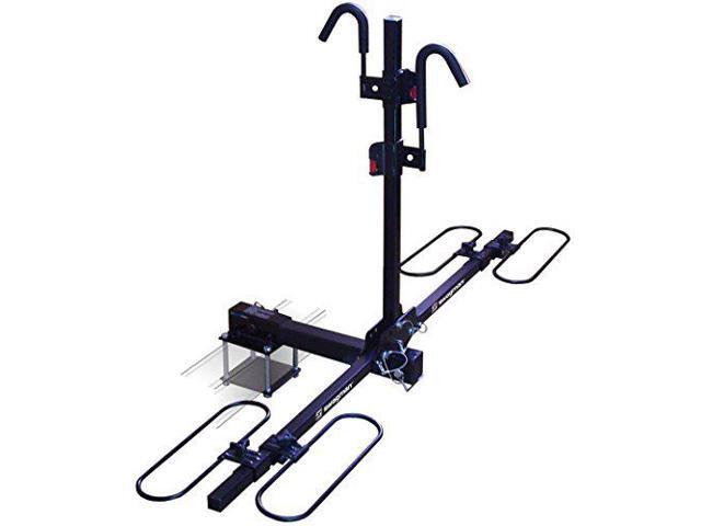 Swagman Bicycle Carrier TRAVELER XC2 RV Approved Hitch Mount Bike Rack, Black
