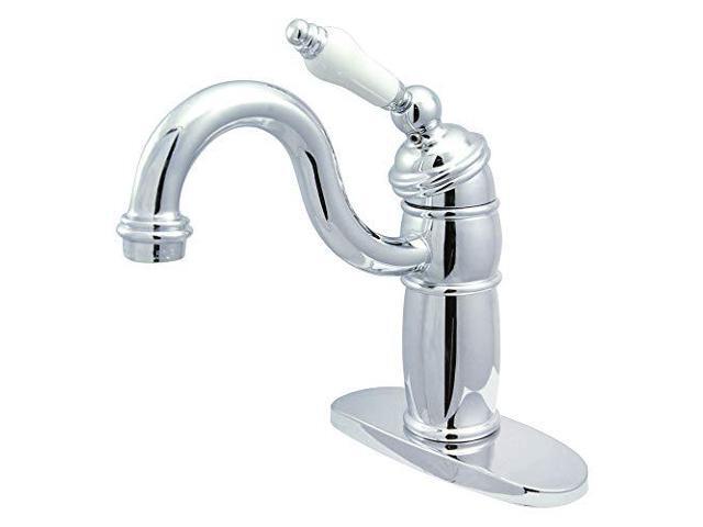 Kingston Brass Kb1481Pl Bar Faucet - 6 Inch Spout Reach - Polished Chrome Finish
