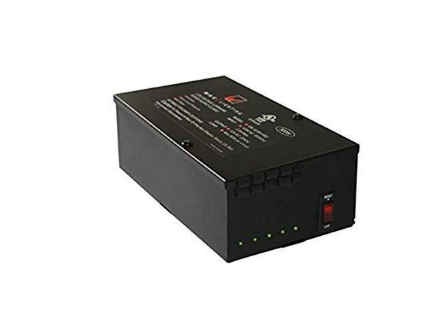 WAC Lighting EN-12180-RB2 120V Input 12V Output 180W Remote Enclosed Electronic Transformer, Black photo