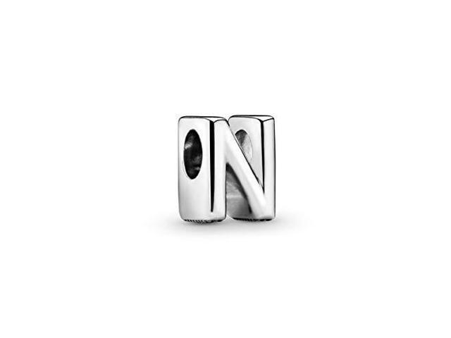 Pandora Jewelry - Letter N Charm - Gift for Her - Sterling Silver