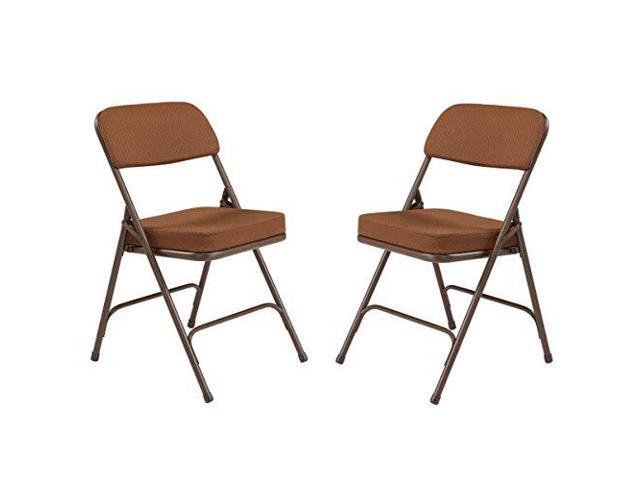 NPS 3200 Series Premium 2' Fabric Upholstered Double Hinge Folding Chair