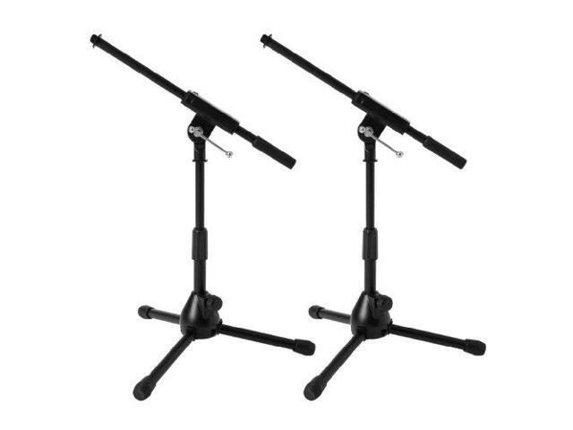 Ultimate Support JS-MCFB50 Low-Level Tripod Mic Stand with Fixed Boom - 2 Pack