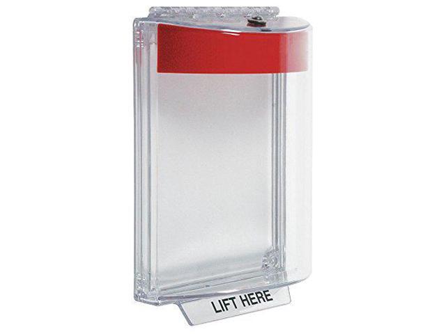 SAFETY TECHNOLOGY INTERNATIONAL STI-13020NR Pull Station Cover w/Horn,
