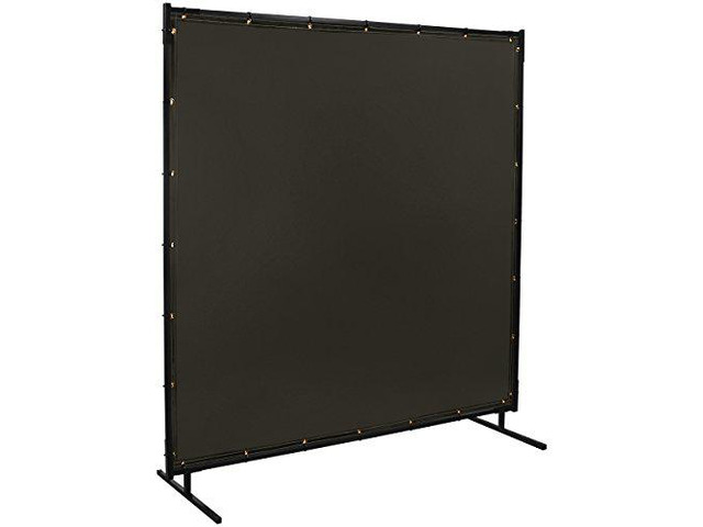 STEINER 532-6X6 Welding Screen, Transparent Vinyl, 6 ft. W., 6 ft. H., 13 oz/sq