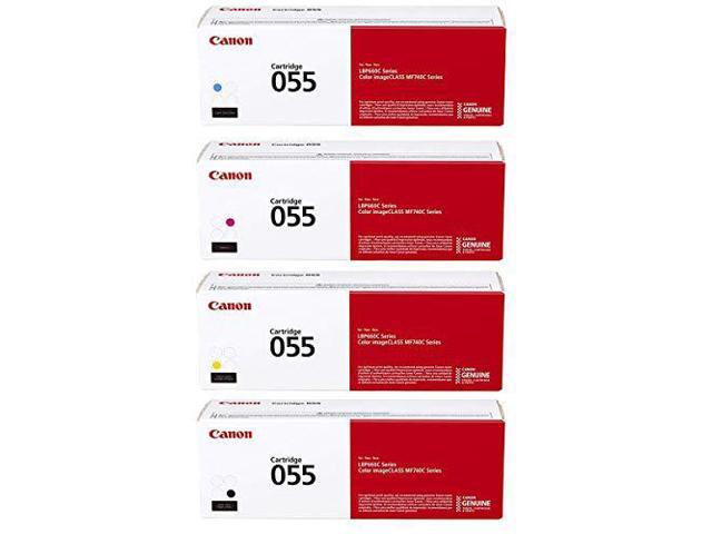Canon CRG 055 Standard Toner Cartridge f/MF743, MF741 Black/Cyan/Magenta/Yellow