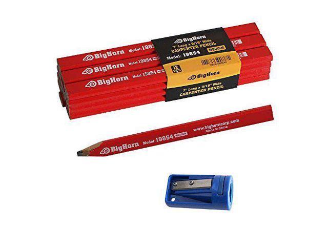 UPC 766565000038 product image for Big Horn 19850 Carpenters Pencil Sharpener & 7' long x 9/16' Wide Pencil Kit | upcitemdb.com