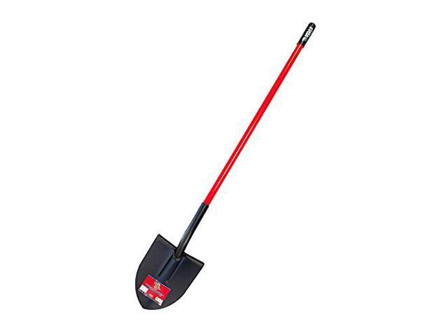BULLY TOOLS 92515 Point Shovel,Round,12 ga.,Fiberglass L