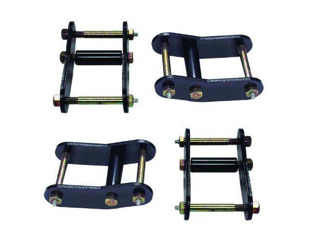 Crown Automotive-RT21023 RT Off-Road Hd Shackle Kit - Black, Silver