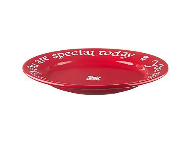 Waechtersbach You Are Special Plate, Birthday Plate or Special Occasion Plate for Celebrations Red Dinner Plate, Microwave & Dishwasher Safe...