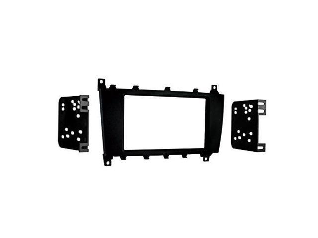 Metra - Dash Kit for Select 2005-2012 Mercedes-Benz C Class G DDIN - Matte Black - image 6