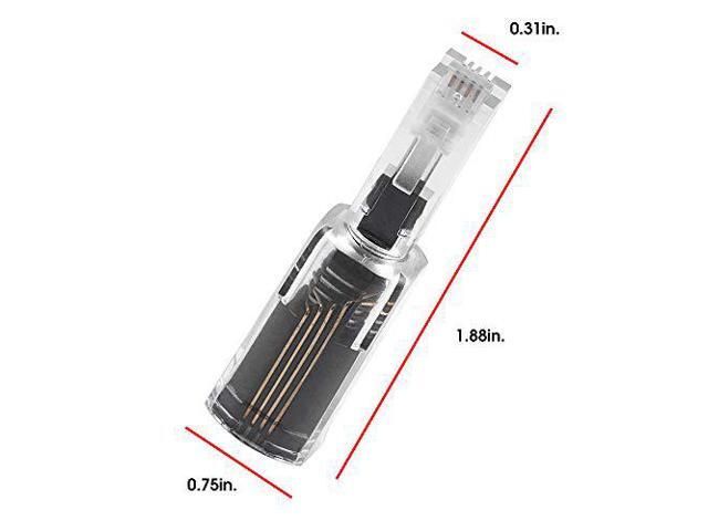 Power Gear Telephone Cord Detangler, Tangle-Free 360 Degree Rotation, Plug into Landline Phone Handset, For Use in Home or Office, All Brands,...