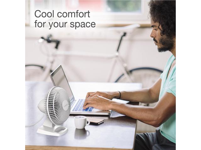 Lasko 2002-w personal fan, 6, white
