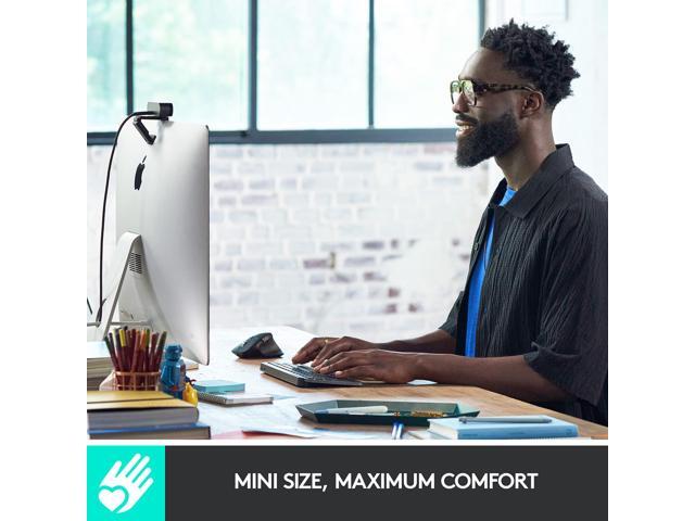 Logitech MX Keys Mini Wireless Keyboard (Pale Gray) - image 4