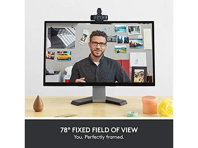 Logitech - C920e HD 1080p Mic-Enabled Webcam, Certified for Zoom, Microsoft Teams compatible, TAA Compliant - Black - image 5