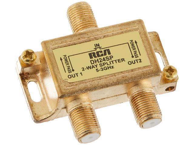 Audiovox 2-Way RCA Digital Plus Signal Splitter - 2-way - 2.4GHz - image 12
