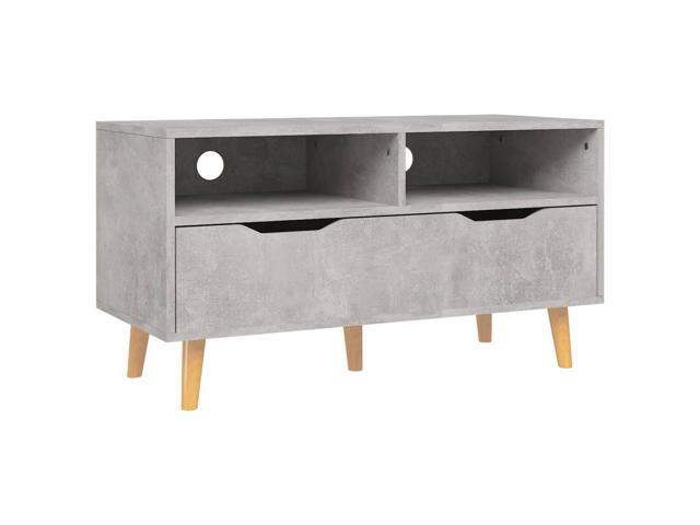 Photos - Sofa VidaXL TV Cabinet Concrete Gray 35.4'x15.7'x19.1' Engineered Wood 326781 