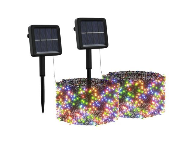 Photos - Other kitchen appliances VidaXL Solar Fairy Lights 2 pcs 2x200 LED Colorful Indoor Outdoor 328950 