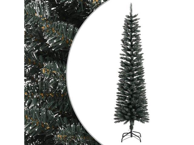 Photos - Sofa VidaXL Artificial Slim Christmas Tree with Stand Green 6 ft PVC 345185 