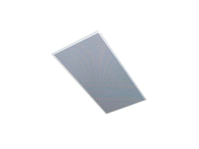 V-9021 One Way Amplified Lay In Ceiling Speaker with Backbox, 2-Feet x 1-Feet,White