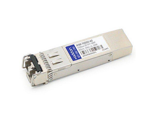 AddOn Avago AFBR-703SDZ Compatible 10GBase-SR SFP+ Transceiver (MMF, 850nm, 300m, LC, DOM)