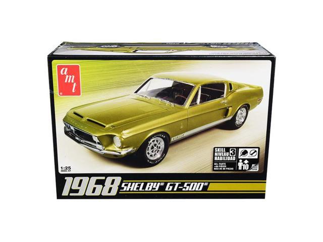 Skill 3 Model Kit 1968 Ford Mustang Shelby Gt-500 1/25 Scale Model By Amt