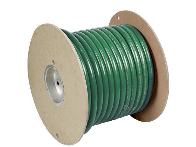 Pacer Green 6 Awg Battery Cable - 100'