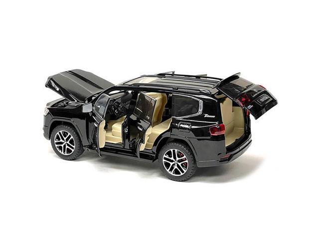 Toyota Land Cruiser Black Metallic 1/24 Diecast Model Car by Motormax