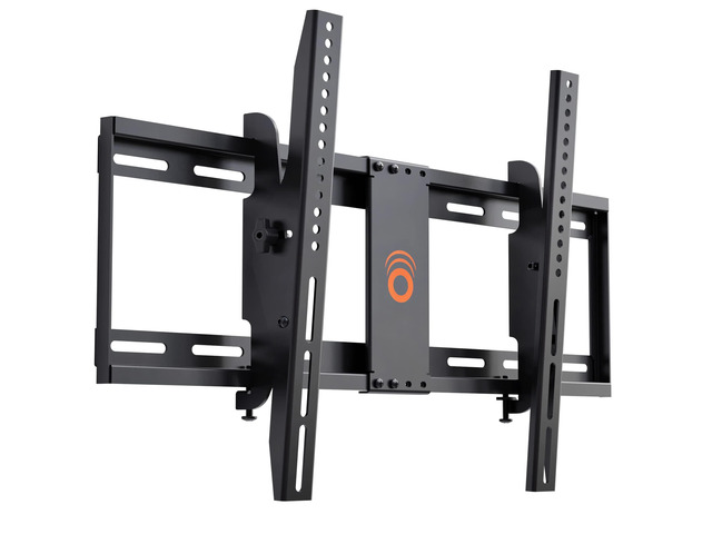 Tilting TV Wall Mount with Low Profile Design for 32-70 inch TVs - Eliminates Screen Glare with 15º of Smooth Tilt - Easy Install with All Hardware...